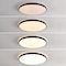 Jonathan Y Astrid 21.25" 1-Light Modern Minimalist Iron Circle Integrated LED Flush Mount, Black JYL7908A - alternate 8