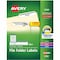 Avery TrueBlock File Folder Labels, 2/, PK1500 5766 - alternate 1
