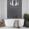 Apollo Tile Mirari 10x12 in. Gray Glossy Glass Fish-shaped Mosaic Wall Tile (4.25 sq ft/case) 5PK APLMNC8806GRA - alternate 2