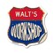 Signmission Walt's Workshop, 18 Inch X 18 Inch, Vinyl Decal SHI-D-18-489-WALT - alternate 1