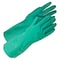 Gemplers Chemical Resistant Gloves, Nitrile, 13 in L, 15 mil, Green, 7, 12 PK 15mil-FL-7 - alternate 1