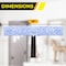 Gritt Commercial 18 Heavy-Duty Swivel Window Washer GRI133-18-12PK-ZORO - alternate 4