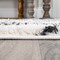 Jonathan Y Caimari Moroccan Diamond Shag White/Gray 2 ft. x 8 ft. Runner Rug MOH412A-28 - alternate 6