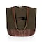 Picnic Time Family Of Brands NFL New England Patriots - Coronado Canvas and Willow Basket Tote 203-00-140-194-2 - alternate 1