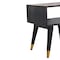 Homeroots 21" Brown Solid Wood Two Drawer Nightstand 701744 - alternate 3