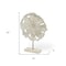 Homeroots 22" White Metal Sculpture 392425 - alternate 2