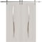Sartodoors Modern Double Barn Door 56 x 96 inches, BASIC 3002 Ash Franko, 13FT Silver Rail Track Set, Solid BASIC3002DB-S-YAFR-5696 - alternate 1
