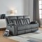 Homeroots 40" Modern Grey Fabric Sofa 329387 - alternate 3