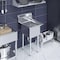 Amgood 26 in. x 22 in. Stainless Steel One  Compartment Sink with 16 in. x 20 in. x 12 in. Bowl AMG SINK S1C-162012-NF-Z - alternate 5