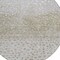 Homeroots 8' Taupe Green And Ivory Round Abstract Washable Indoor Outdoor Area Rug 603109 - alternate 5