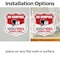 Signmission No Dumping Shield Sign This Property Is, 6 inch X 6 inch, Vinyl Decal, 2PK SHI-D-2PACK-6-393 - alternate 2