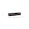 Homeroots 63in Dark Brown And Black Wood And Metal Open and Enclosed Storage TV Stand 473298 - alternate 4
