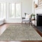 Homeroots 8' X 10' Taupe Gray And Beige Southwestern Washable Indoor Outdoor Area Rug 587095 - alternate 3