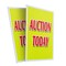 Signmission Auction Today, Plastic Signs Only 24 Inch x 36 Inch, Corrugated Plastic, 2PK CSB-2436-2PACK-Auction Today - alternate 1