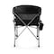 Picnic Time Family Of Brands PT-XL Heavy Duty Camping Chair, Black 793-00-175-000-0 - alternate 2