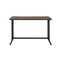 Homeroots 47" Brown and Black Writing Desk 491481 - alternate 1