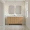 James Martin Vanities Laurent 60 in. Double Vanity, Light Natural Oak, w/ 3 CM Eternal Jasmine Pearl Quartz Top 545-V60D-LNO-3EJP - alternate 5
