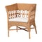 Bali & Pari Oxford Bohemian Light Honey Rattan Arm Chair 256-14173-ZORO - alternate 1