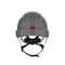 Jsp Vented, Short Brim Safety Helmet w/HDPE Shell, 4-Point Chinstrap, 6-Point Suspension and Wheel Ratchet 280-EV6252SV-CH-40 - alternate 3
