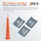 Jrex Safety 39 in Orange Roofing Perimeter Cone CHO39-JR-RP - alternate 4