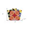 Homeroots 4" X 4" Mediterranean Brights Mosaic Peel And Stick Removable Tiles 382874 - alternate 2