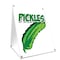 Signmission Pickles, 36 Inch x 24 Inch A-frame Yard Sign, Plastic Sign SBC-2436-Pickles - alternate 1