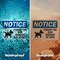 Signmission Forget The Dog Beware Of Wife Sign With Symbol, 18 Inch X 12 Inch, Vinyl Decal, 2PK OS-2PACK-NS-D-1218-L-12876 - alternate 2