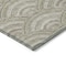 Homeroots 5' X 8' Taupe Fern Green And Ivory Geometric Washable Indoor Outdoor Area Rug 615243 - alternate 4