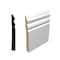 Reso Radiata pine, White, 96 in L, 0.56 in H, 5.25 in W, Primed RMB-5180-96-3 - alternate 1