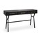 Homeroots 51" Black Writing Desk With Three Drawers 380232 - alternate 3