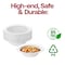 Smarty Had A Party 5 oz Solid White Edge Rim Round Disposable Plastic Dessert Bowls 120 Bowls, 120PK 115WH-CASE - alternate 7