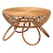 Bali & Pari Abel Natural Rattan Coffee Table with Splayed Legs - Handcrafted Boho Accent Table, Light Honey 259-14220-ZORO - alternate 1
