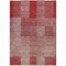 Homeroots 9' X 12' Burgundy Pink And Blush Striped Washable Indoor Outdoor Area Rug 613167 - alternate 5