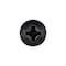 Auveco #8 x 1/2in Phillips Pan Head Tapping Screw Black Oxide, 100PK 10180 - alternate 2