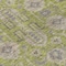 Homeroots 8' X 10' Olive Green Gray And Charcoal Oriental Washable Indoor Outdoor Area Rug 582107 - alternate 3