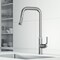 Vigo Hart Angular Single Handle Pull-Down Spout Kitchen Faucet in Stainless Steel VG02036ST - alternate 6