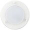 Sunlite LED 8in. Floating Glass White Flush Mount Ceiling Light Fixture, 1200 Lmn 4000K Dimmable, 2PK 88676-SU - alternate 2