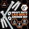 Xpose Safety 6 in Anchor Set Anchor Lag Shield and Washer for Speed Bump/Wheel Stop on Concrete, 12-PK CAS6-12-X - alternate 4