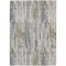 Homeroots 5' X 8' Beige And Gray Striped Washable Indoor Outdoor Area Rug 617687 - alternate 4