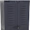 Homeroots 24in Charcoal Plastic Accent Cabinet With Two Doors 668935 - alternate 2