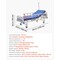 Vevor Premium 2 Function Full Electric Hospital Bed Medical Bed with Mattress YXZ-C2 - alternate 3