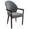 Leisuremod Opaline Series Elegant Wooden Dining Chair in Two-Tone Grey OC24GR - alternate 1