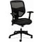 Hon Prominent Chair - Black Back Color - Mesh Back Material - Black Frame Color - High Back - 5-star VL531MM10 - alternate 1