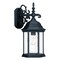 Homeroots Petite Matte Black Domed Hanging Lantern Wall Light 399223 - alternate 3