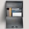 Mail Boss Metro Locking Wall-Mount Mailbox, Black, 14/16-Gauge Steel 805941 - alternate 4