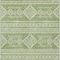 Homeroots 3' X 5' Green And Ivory Southwestern Washable Indoor Outdoor Area Rug 593672 - alternate 4