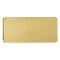 Service Ideas Modern Edge 11 in. x 5 in. Cocktail Serving Tray in Vintage Gold TRMEF115VG - alternate 4