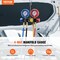 Vevor AC Manifold Gauge Set 4-Way Fit R134A R12 R410A Refrigeration Charging WZ--J401 - alternate 5