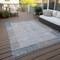 Homeroots 9' X 12' Taupe Beige And Blue Geometric Washable Indoor Outdoor Area Rug 582000 - alternate 5