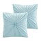 Homeroots Blue Queen Polyester 180 Thread Count Washable Down Comforter Set 528930 - alternate 5